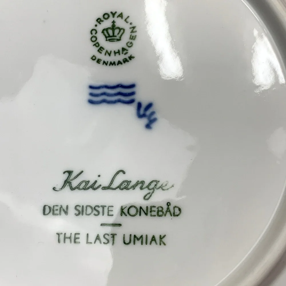 Royal Copenhagen Kai Lange 1968 The Last Umiak‎ 7